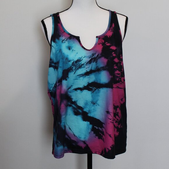 Shein Tie Dyed Tank Top Sz XXL - Picture 1 of 4